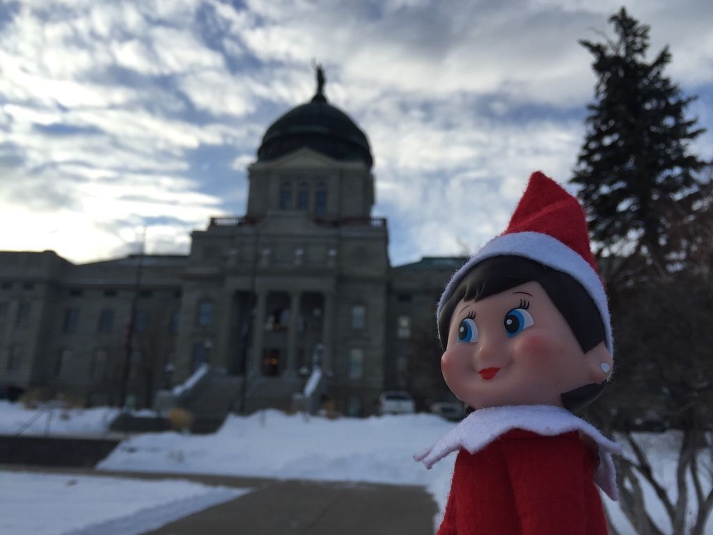 At the Montana State Capitol